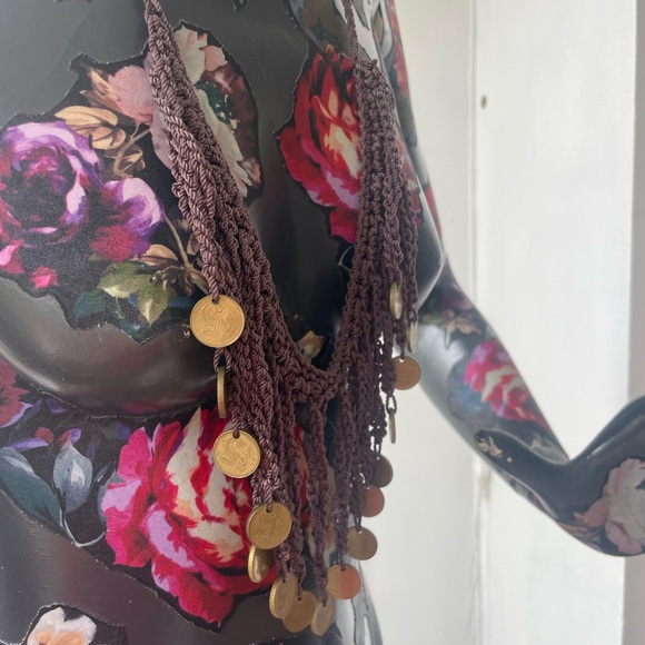 Caravana coqui coqui tulum coin necklace!collectors piece - Picture 4 of 5